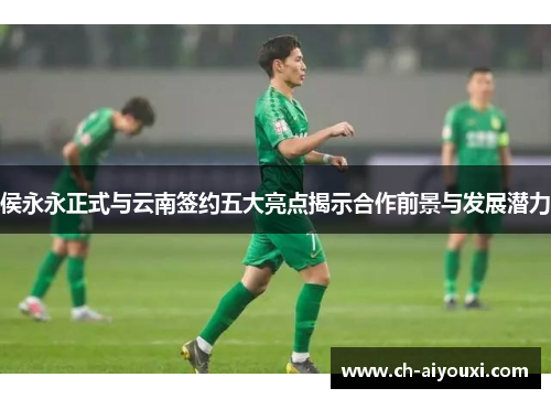 侯永永正式与云南签约五大亮点揭示合作前景与发展潜力
